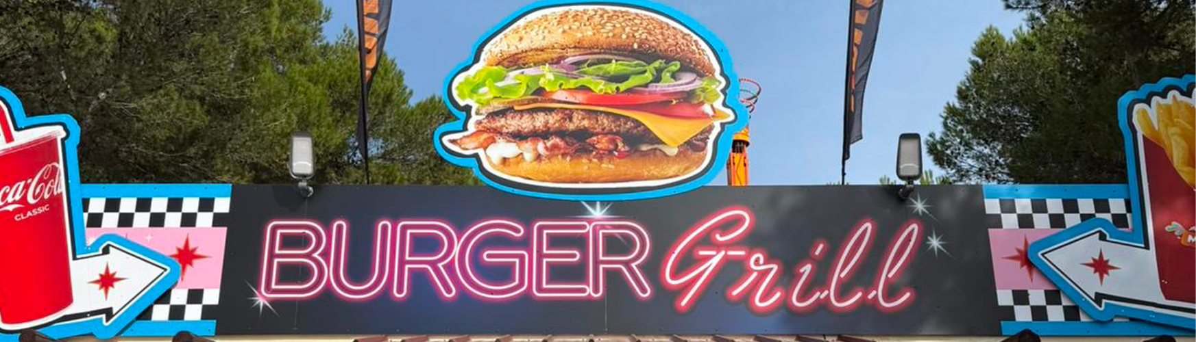 Burger grill